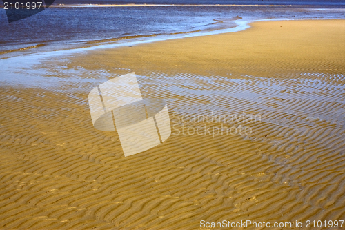 Image of water and beach  in rio de la plata