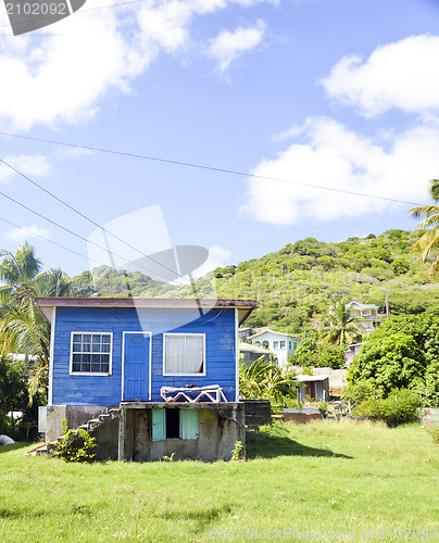 Image of historic Caribbean architecture residence Union Island