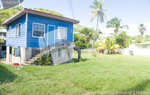 Image of historic Caribbean architecture residence Union Island