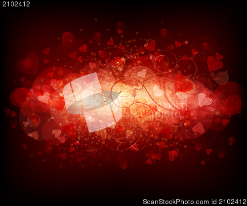 Image of Holiday Valentines Background