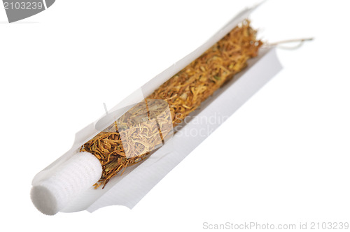 Image of Hand rolled cigarette