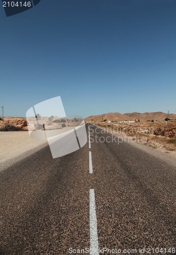 Image of desert road