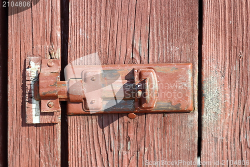 Image of old locking system