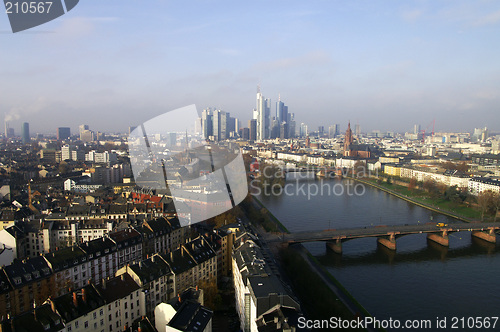 Image of Frankfurt from the top