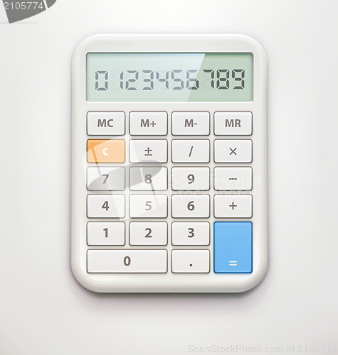 Image of Electronic calculator 