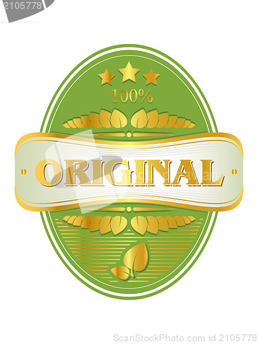 Image of  Vector label