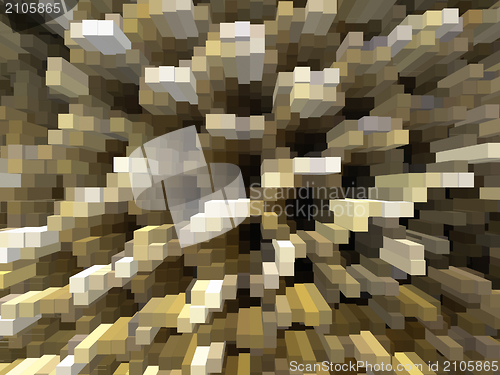 Image of black and brown abstract background