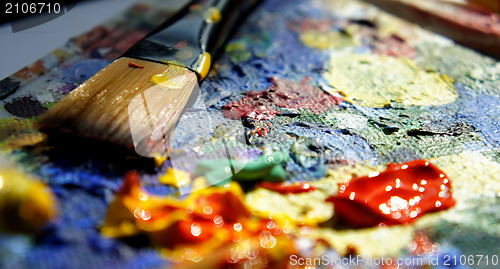 Image of Mix of oil paints