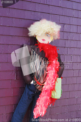 Image of Mannequin dressed in funky clothing