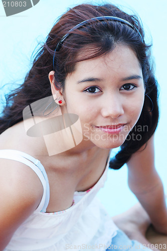 Image of Beautiful teenaged girl from Thailand