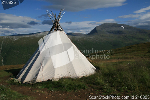 Image of Sami tent