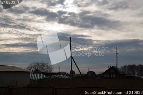 Image of Rural sky.