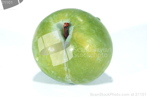 Image of green plum