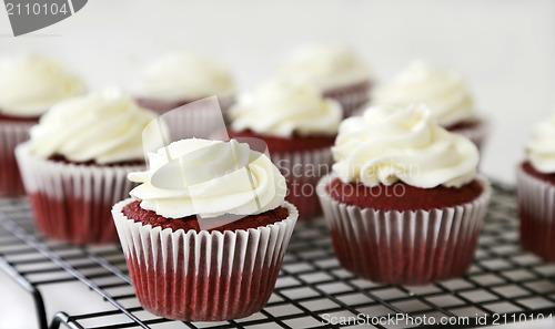 Image of Red velvet cupcakes