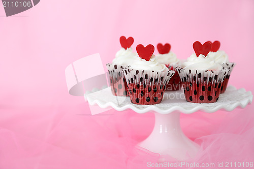 Image of Red velvet cupcakes