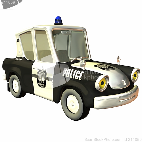 Image of Toon Car Police