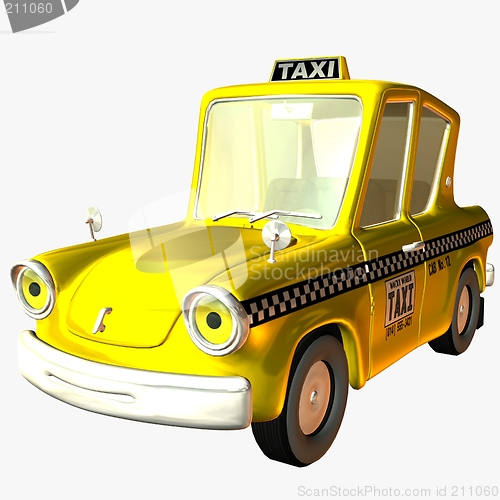 Image of Toon Car Taxi