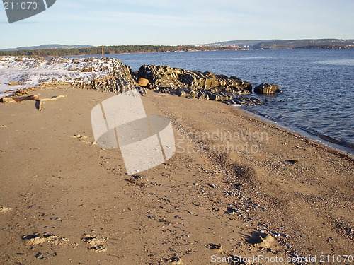 Image of Beach on a winters day