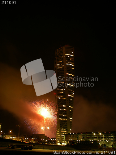 Image of Turning Torso Fireworks