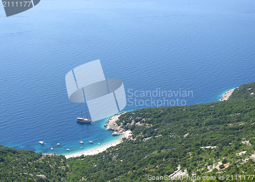 Image of Island bay and boats