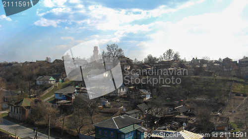 Image of Panorama of Novgorod-Seversky from above