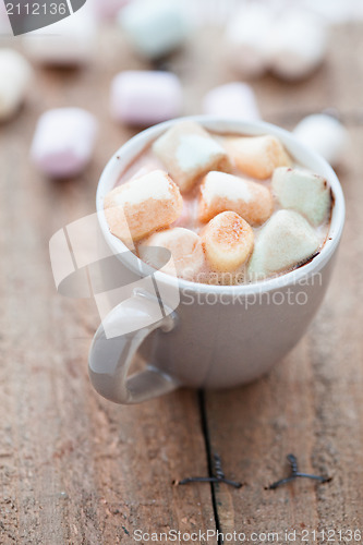 Image of Hot chocolate and marshmallows