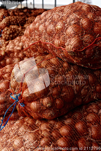Image of Onion sacks