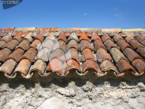 Image of Ancient roof tiles