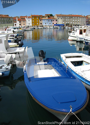 Image of Boats in Mediterranean harbour
