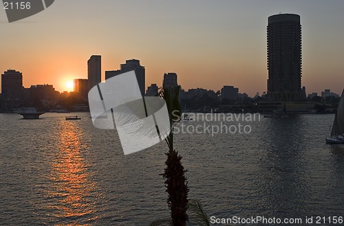 Image of Sunset by the Nile