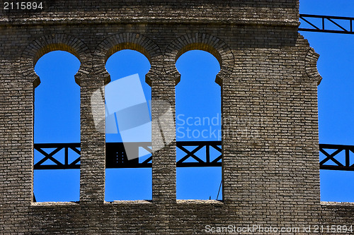 Image of  wall in plaza de toros 