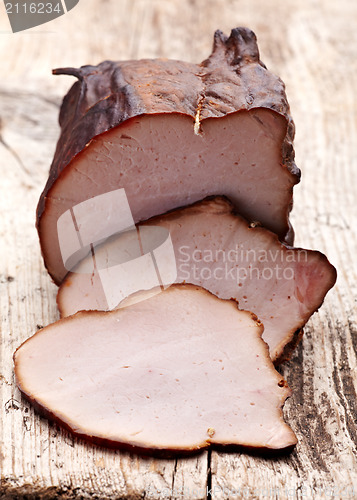 Image of smoked pork fillet
