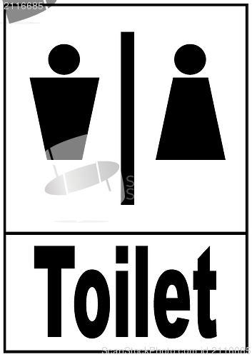 Image of Toilet Sign