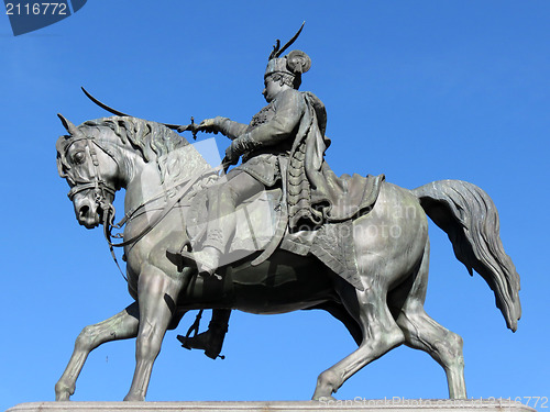 Image of Statue of  Josip Jelacic in Zagreb Croatia