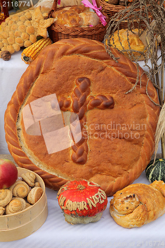 Image of Delicious homemade Christmas bread