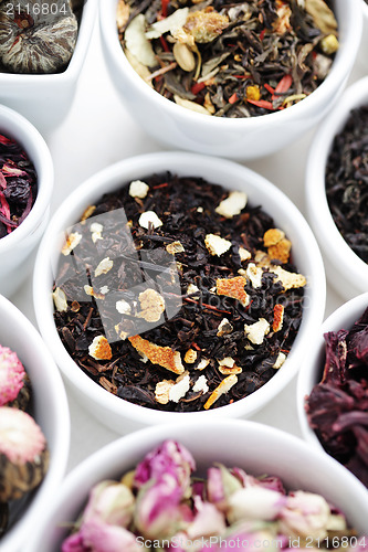 Image of various tea