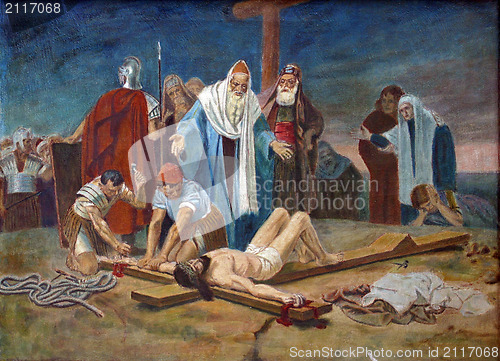 Image of 11th Station of the Cross