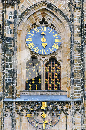 Image of St. Vitus Cathedral Clock