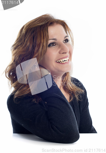 Image of laughing woman