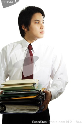 Image of Busy businessman