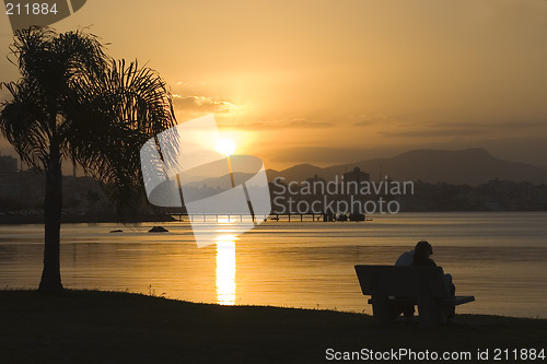 Image of Romantic sunset