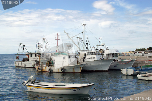 Image of Fishing boats