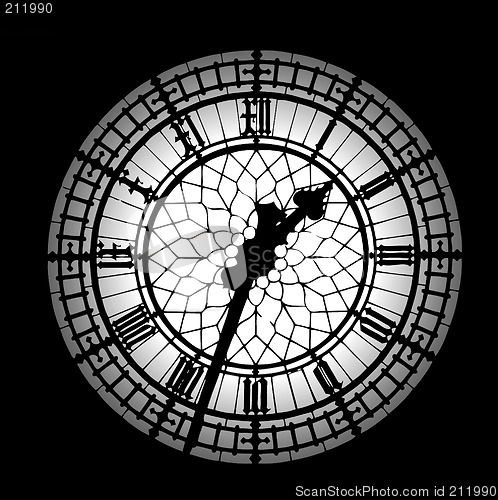 Image of Big Ben silhouette