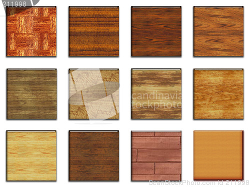 Image of Wood samples