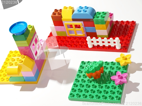 Image of Colorful plastic toys