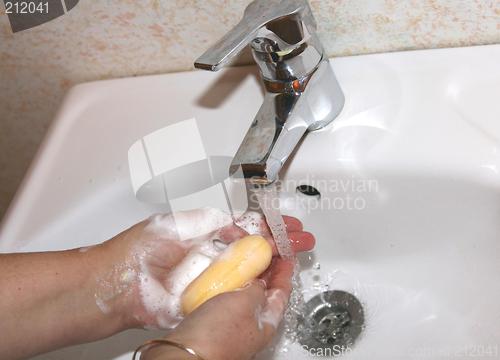 Image of Washing hands