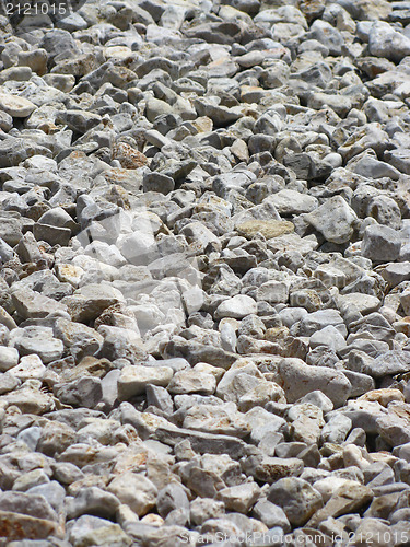 Image of Irregular shaped pebbles