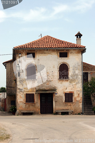 Image of Typical country house in Istria, Croatia.