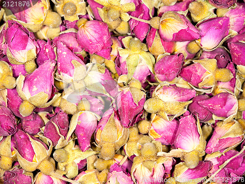 Image of rose flower for tea