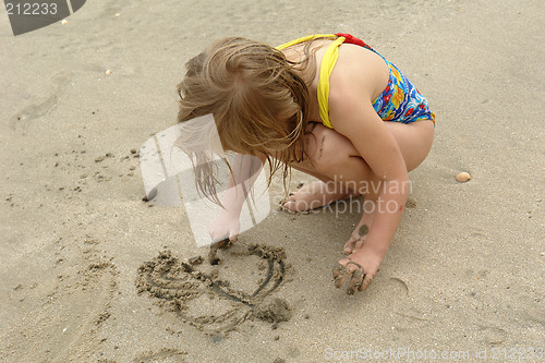 Image of child on the beach